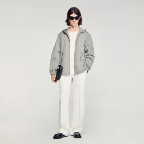 Technical hooded zip-up jacket Technical hooded zip-up jacket