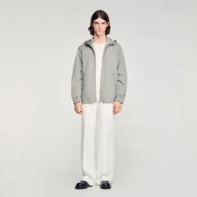 Technical hooded zip-up jacket Technical hooded zip-up jacket