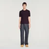 Terry knit polo shirt Terry knit polo shirt