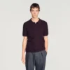 Terry knit polo shirt Terry knit polo shirt