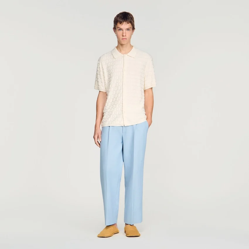 Terry knit shirt Terry knit shirt