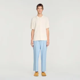 Terry knit shirt