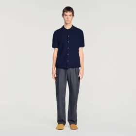 Terry knit shirt