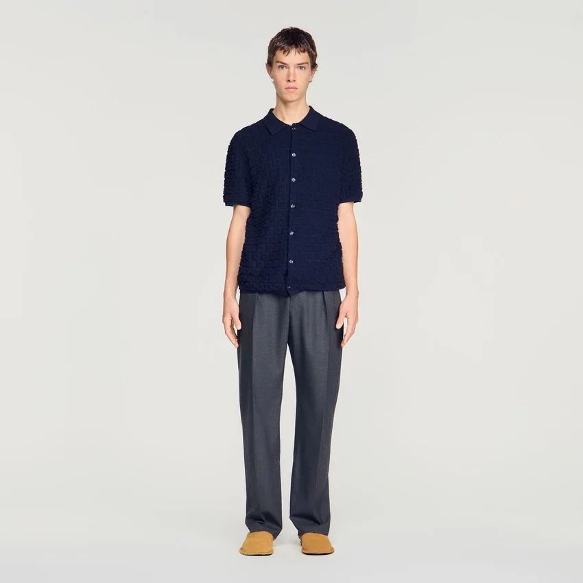 Terry knit shirt Terry knit shirt