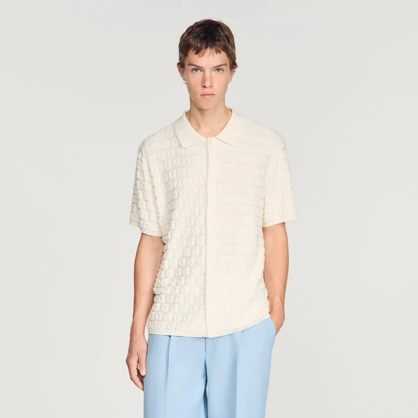 Terry knit shirt Terry knit shirt