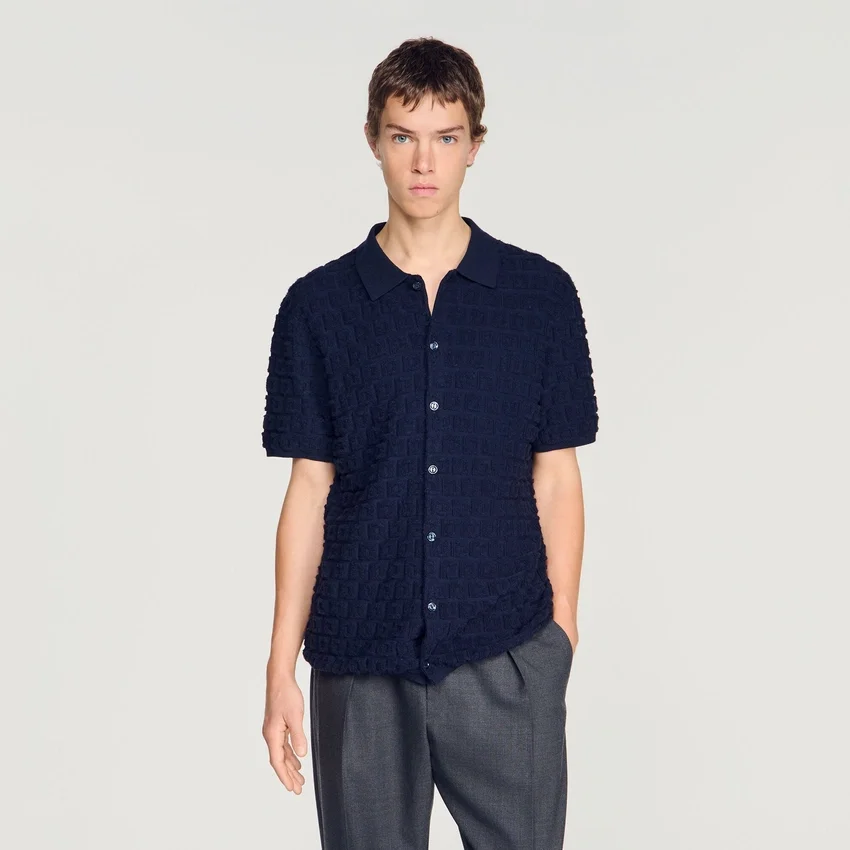 Terry knit shirt Terry knit shirt