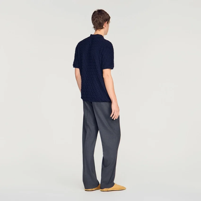 Terry knit shirt Terry knit shirt
