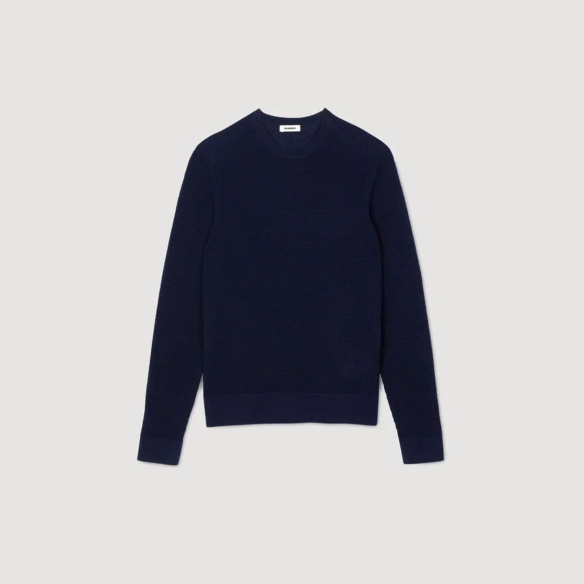 Textured knit sweater Textured knit sweater