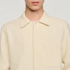 Textured shark collar shirt Textured shark collar shirt