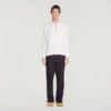 Tunic-effect shirt