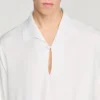 Tunic-effect shirt
