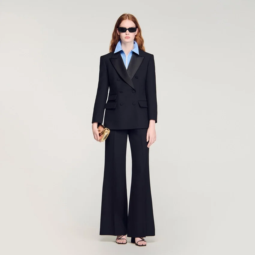Tuxedo jacket with satin collar Tuxedo jacket with satin collar