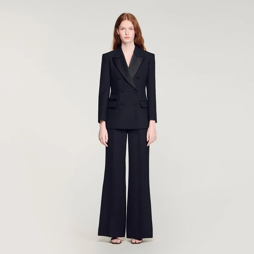 Tuxedo jacket with satin collar Tuxedo jacket with satin collar