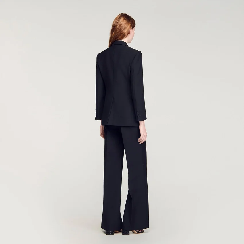 Tuxedo jacket with satin collar Tuxedo jacket with satin collar