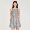 Tweed and sequin mini dress Tweed and sequin mini dress