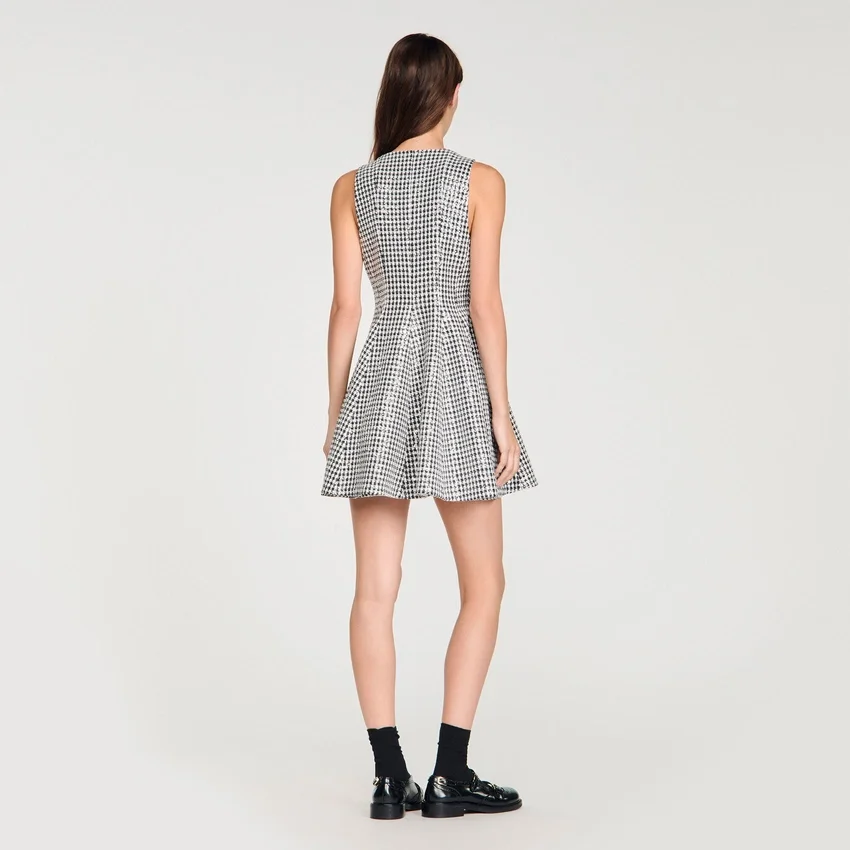 Tweed and sequin mini dress Tweed and sequin mini dress