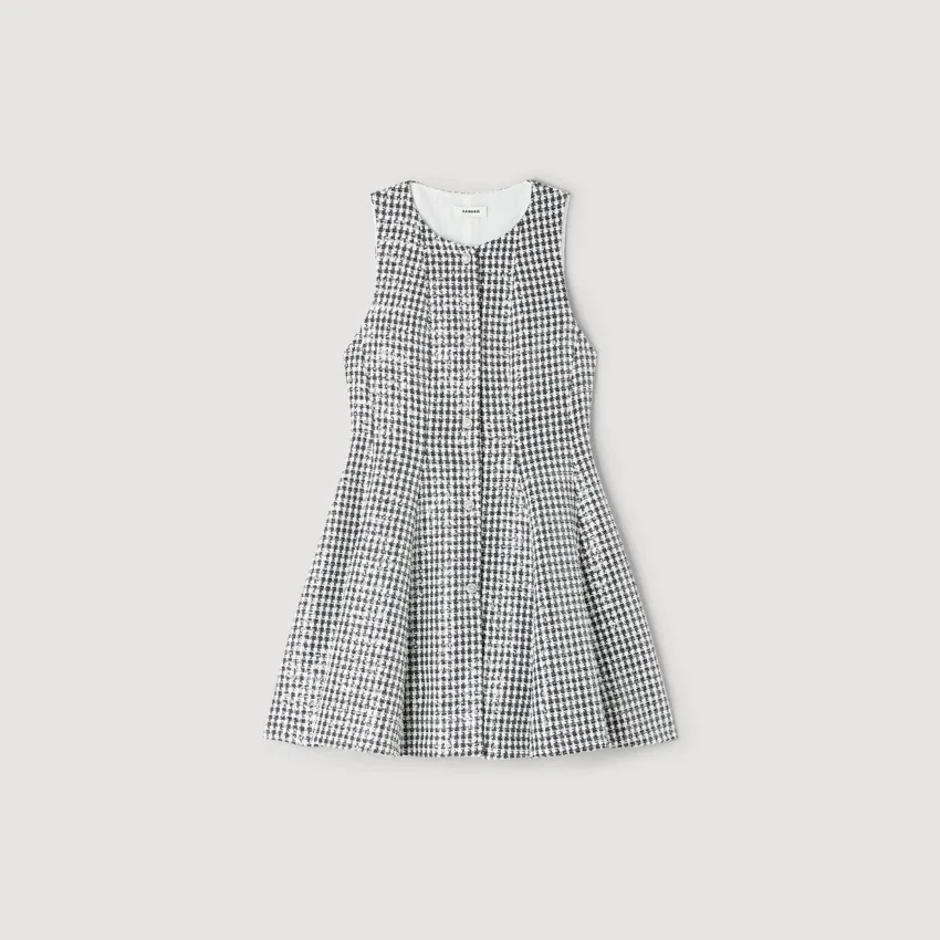 Tweed and sequin mini dress Tweed and sequin mini dress