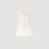 Two-material mini dress Two-material mini dress