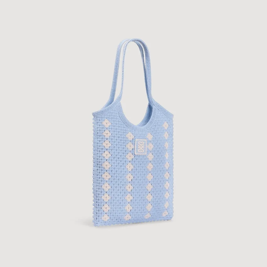 Two-tone crochet bag Two-tone crochet bag