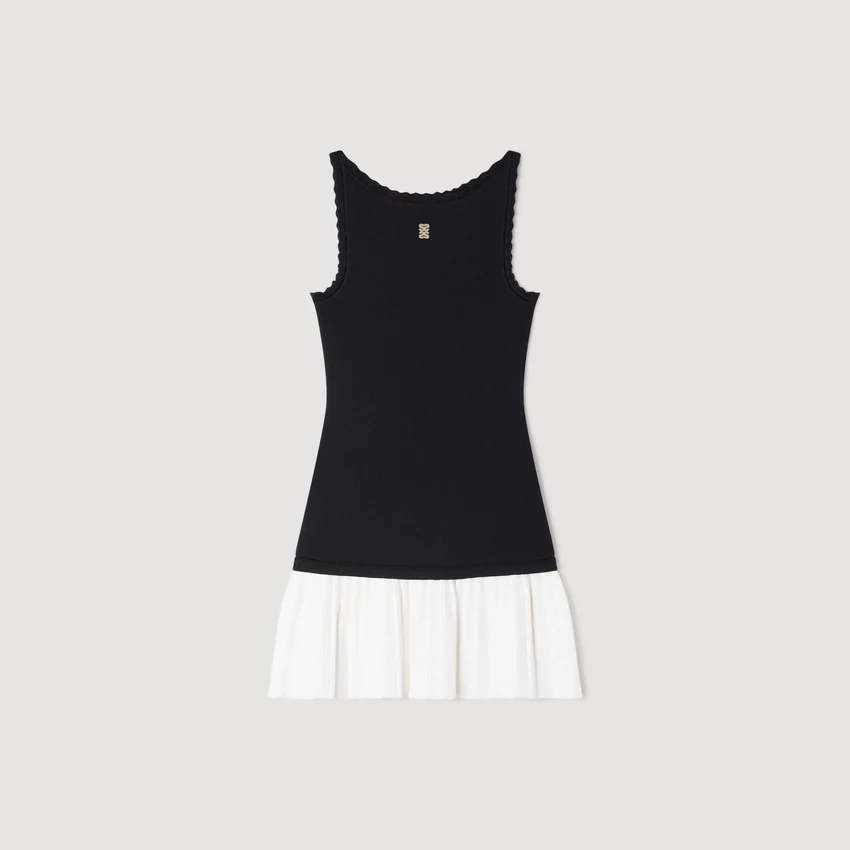 Two-tone mini dress Two-tone mini dress