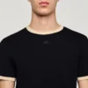 Two-tone patch T-shirt Two-tone patch T-shirt