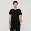Two-tone patch T-shirt Two-tone patch T-shirt