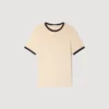 Two-tone patch T-shirt Two-tone patch T-shirt