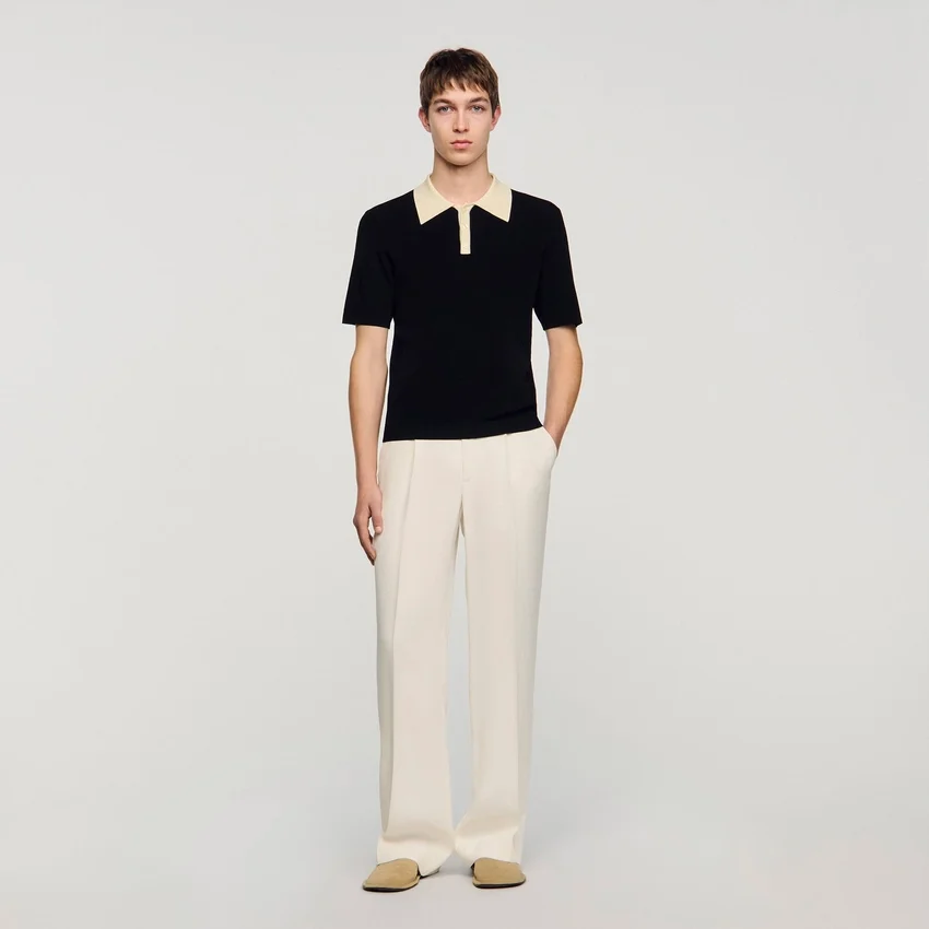 Two-tone polo shirt Two-tone polo shirt