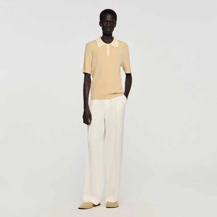 Two-tone polo shirt Two-tone polo shirt