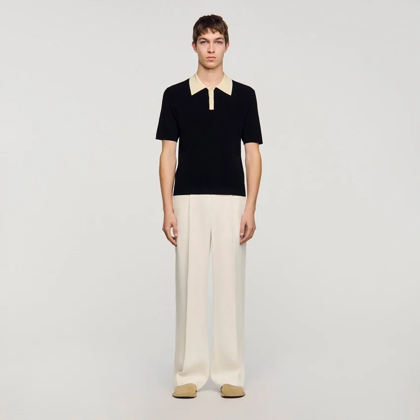 Two-tone polo shirt Two-tone polo shirt