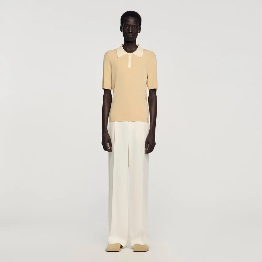 Two-tone polo shirt Two-tone polo shirt