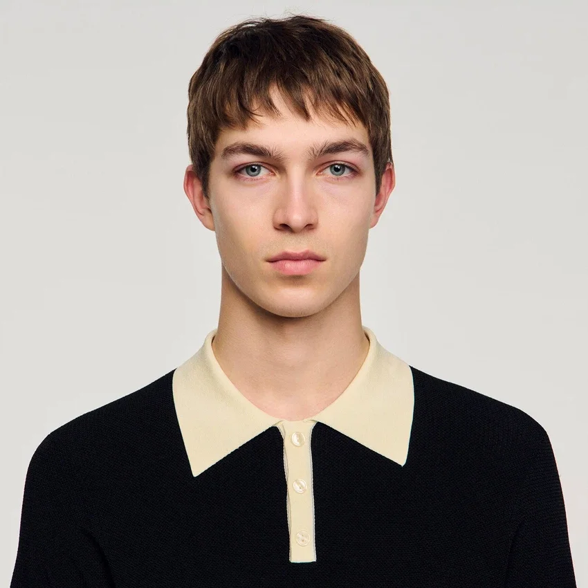 Two-tone polo shirt Two-tone polo shirt