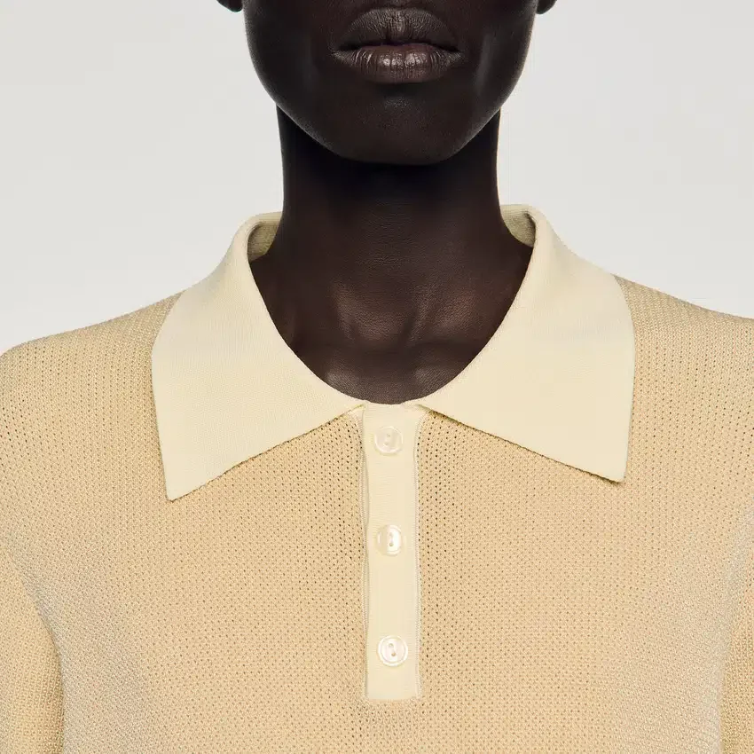 Two-tone polo shirt Two-tone polo shirt