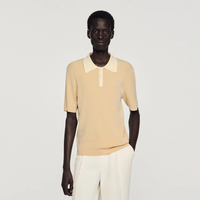 Two-tone polo shirt Two-tone polo shirt