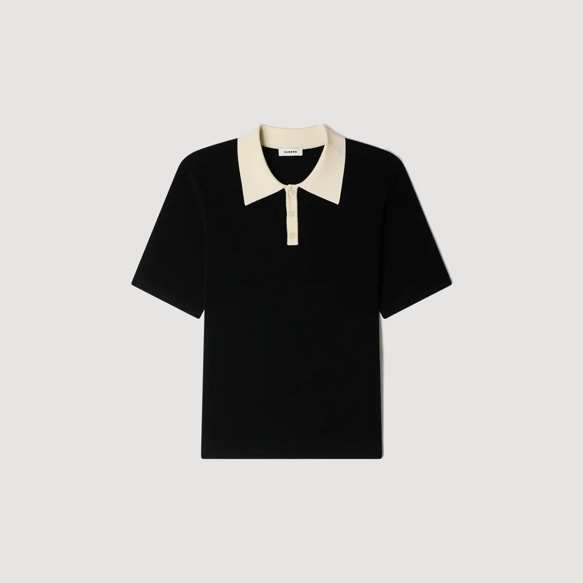 Two-tone polo shirt Two-tone polo shirt
