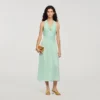 V-neck floral print maxi dress V-neck floral print maxi dress