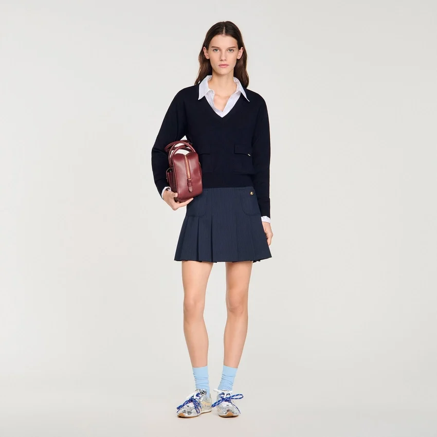 V-neck wool sweater V-neck wool sweater