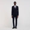 Virgin wool suit jacket