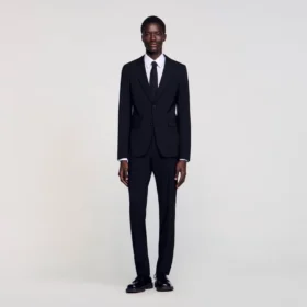 Virgin wool suit jacket
