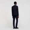 Virgin wool suit jacket