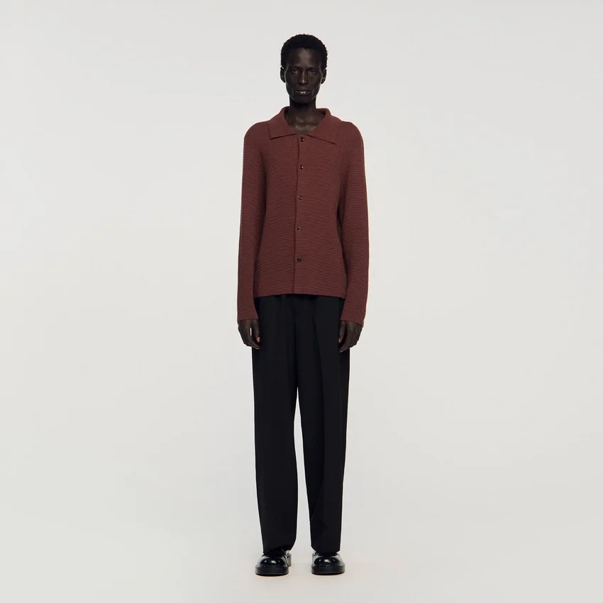 Waffle-knit shirt Waffle-knit shirt