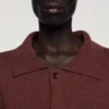 Waffle-knit shirt Waffle-knit shirt