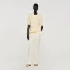 Waffle-texture cotton polo Waffle-texture cotton polo
