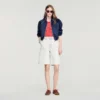 Washed denim Bermuda shorts Washed denim Bermuda shorts