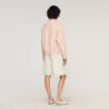 Wide cotton linen zip jacket Wide cotton linen zip jacket