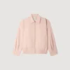 Wide cotton linen zip jacket Wide cotton linen zip jacket