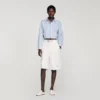 Wide-leg cotton Bermuda shorts Wide-leg cotton Bermuda shorts