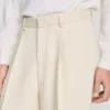 Wide-leg cotton linen trousers Wide-leg cotton linen trousers