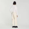 Wide-leg cotton linen trousers Wide-leg cotton linen trousers