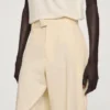 Wide-leg cotton trousers Wide-leg cotton trousers